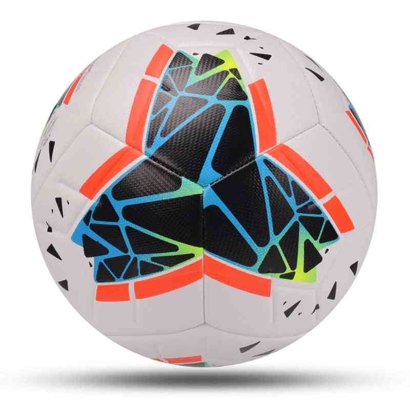 Standard pu anyag kiváló minőségű sportedzés futball-labda (kerület: kb. 69 cm)