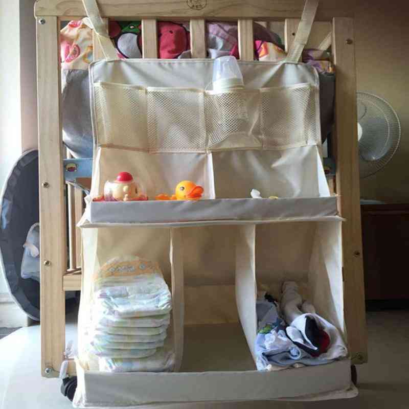 Organizator za vješanje dječjeg kreveta, vodootporne pelene prijenosna torba za odlaganje