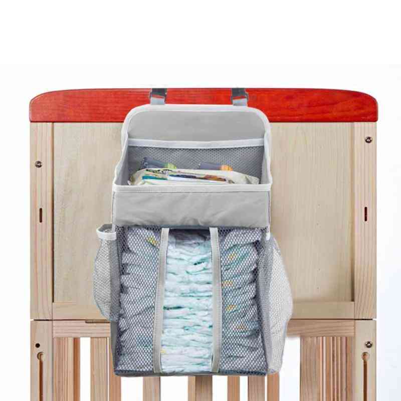 Soft, Durable And Portable Baby Crib Hanging Storage Bag