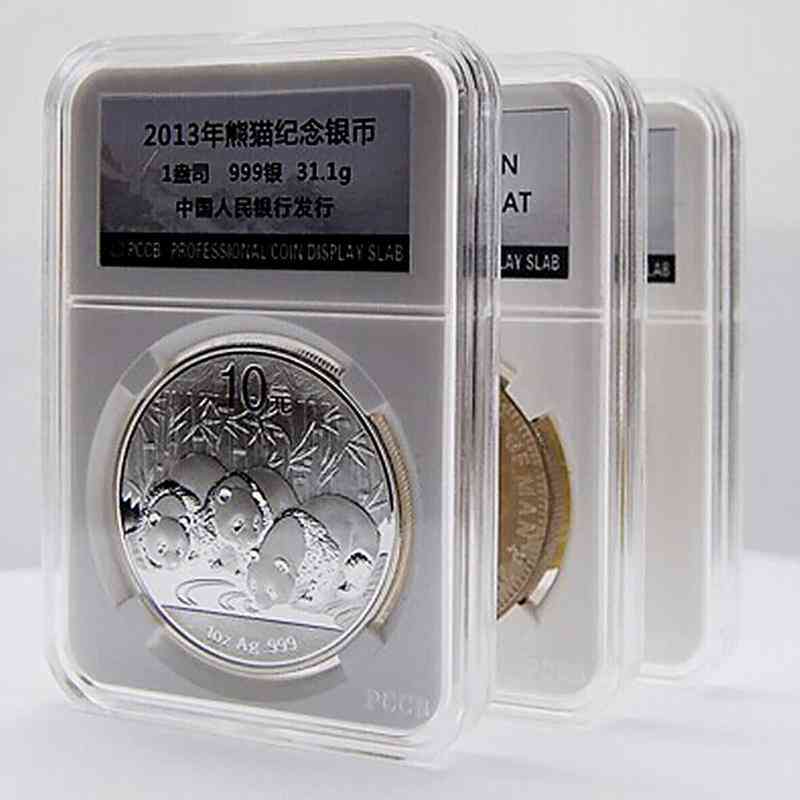 Caja de almacenamiento y recolección de monedas de 40 mm