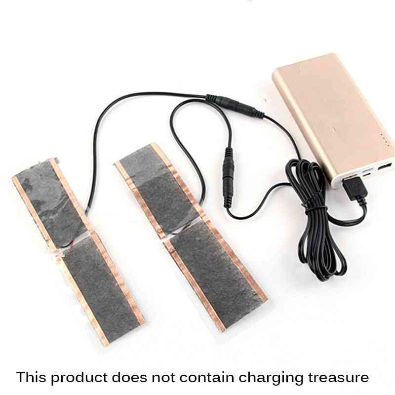 Ruční ohřívací rohož, podložka z uhlíkových vláken USB
