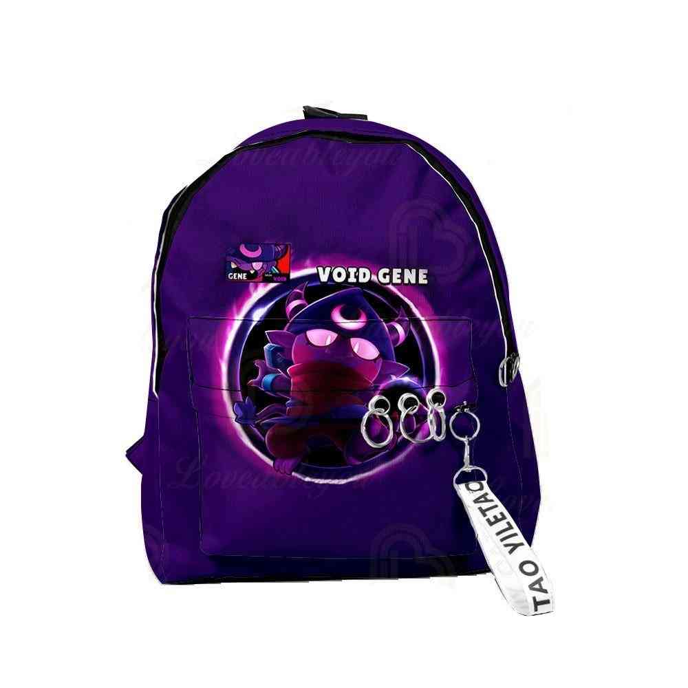 Star Game Cartoon Schoolbags For And