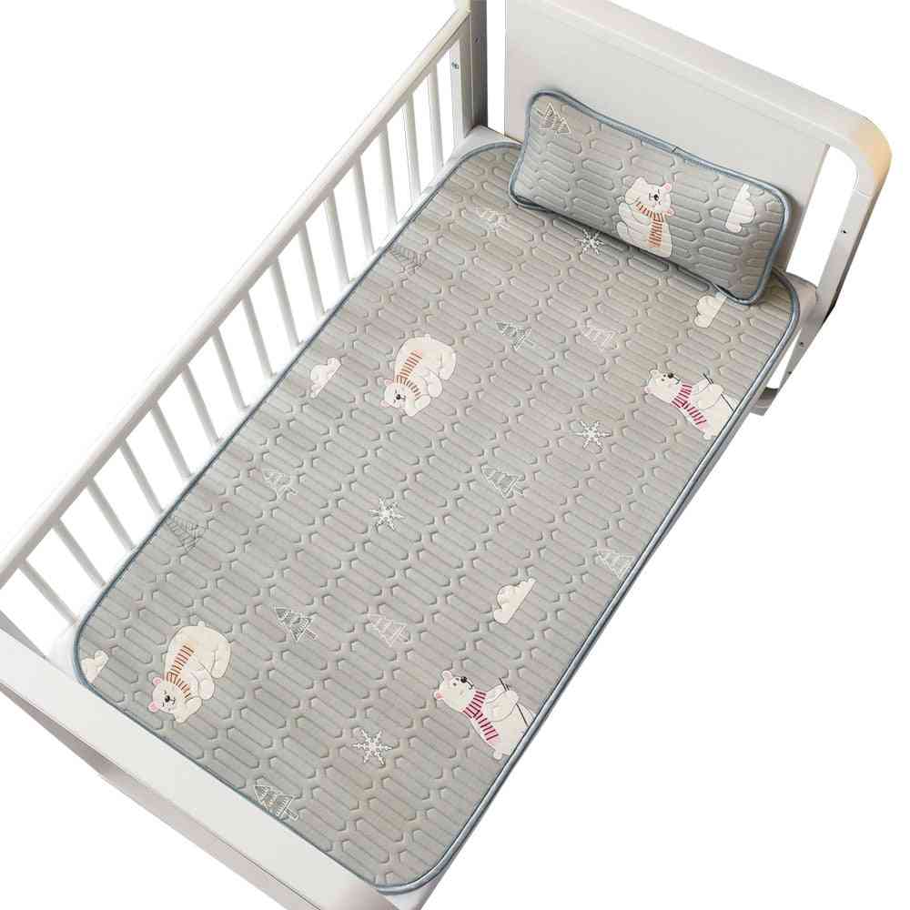 újszülött hűvös szőnyeg, csecsemő matrac, huzat a nyári ágynemű szetthez