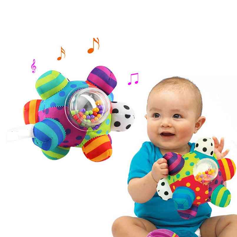 Baby Fun Little Loud Develop Intelligence Grasping Infant Bell Ball Rattles