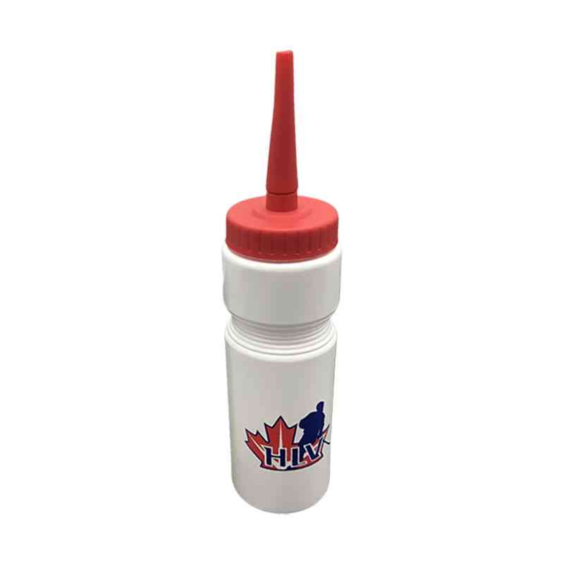 Hockey vandflaske plast, hockey fodbold lacrosse flasker klassisk udvidet tip design sportsudstyr