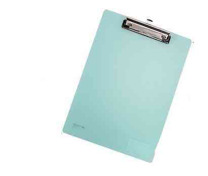 Plastic Clip Board, Portable File Clipboard With Hook -drawing, Writing Pad