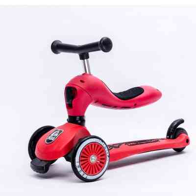 3-i-1 balanscykel, trehjulsscooter, trehjuliga leksaker för barn