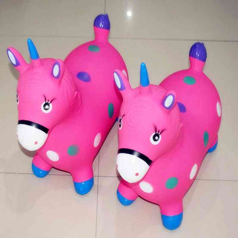 Stable Jumping Horse- Inflatable Kids Toy