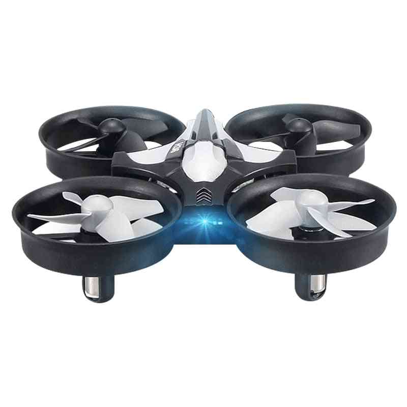 Mini drone- avión de modo sin cabeza giratorio de control remoto con luz led