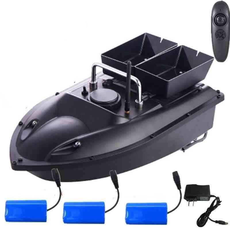 180minis Life 500m Distance, Double Hopper Rc Fishing Bait Boat Toy