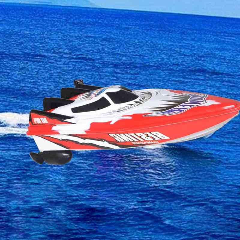 Radio-afstandsbediening twin motor hogesnelheidsboot, rc racen kinderen outdoor raceboot