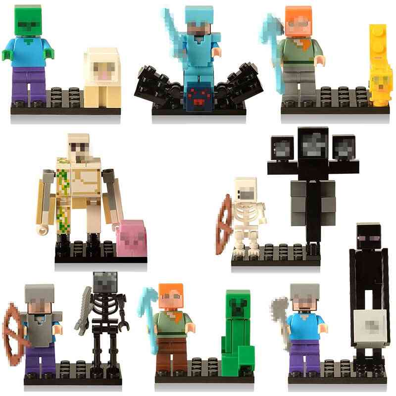Building Block Doll Figurines -assembled Minifigure Toy