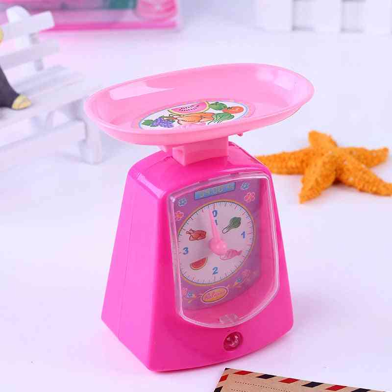 Mini simulering köksleksaker, ljus-up & ljudrosa hushållsapparater leksak för barn / barn / baby / flicka