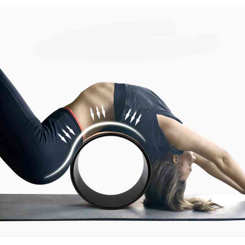 Yoga, Pilates, Massage Wooden Wheel - Back Pain Relief Chirp  For Bodybuilding/fitness