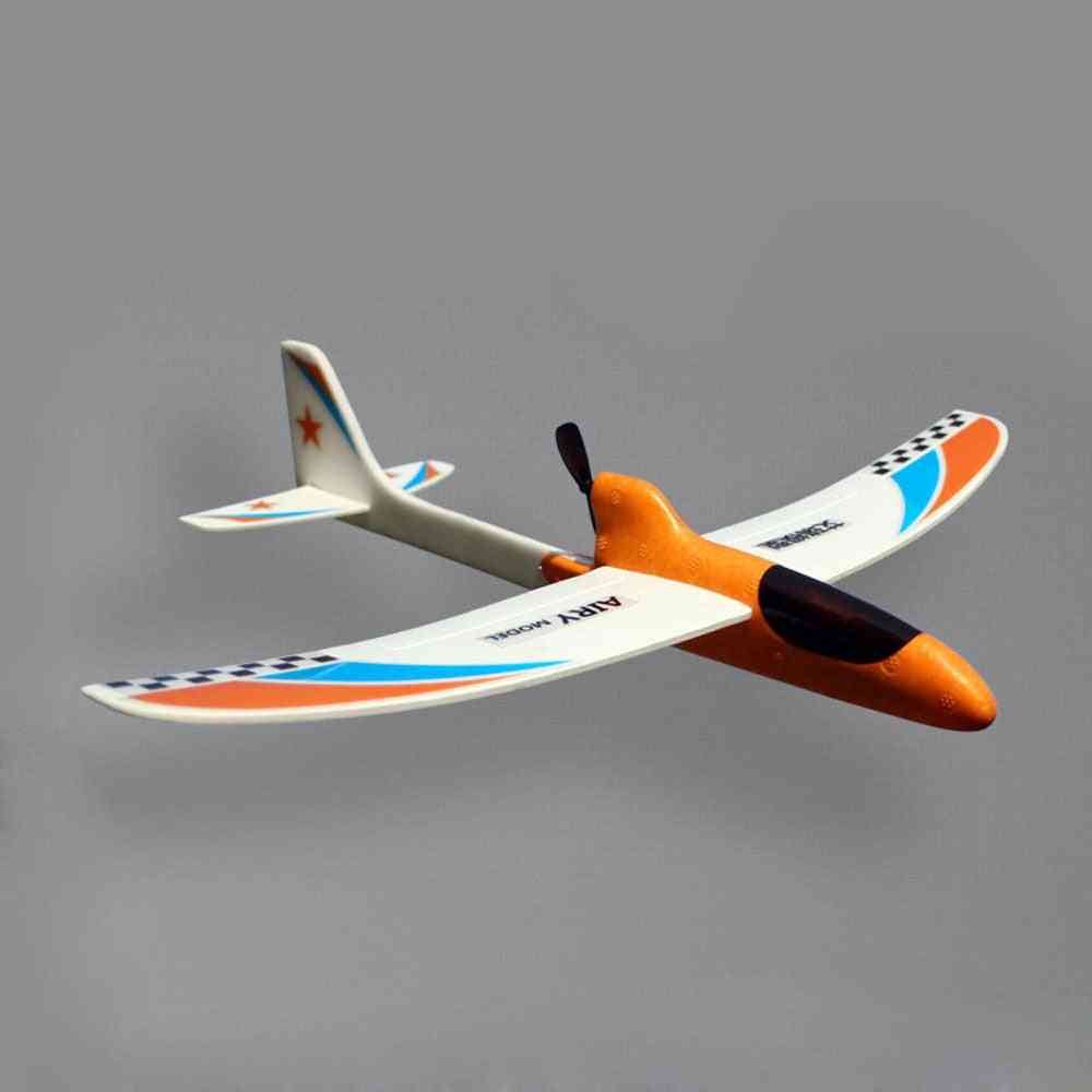 Latający szybowiec piankowy, mini dron kondensator ręcznie rzucający samolot elektroniczny-na prezent urodzinowy dla dzieci