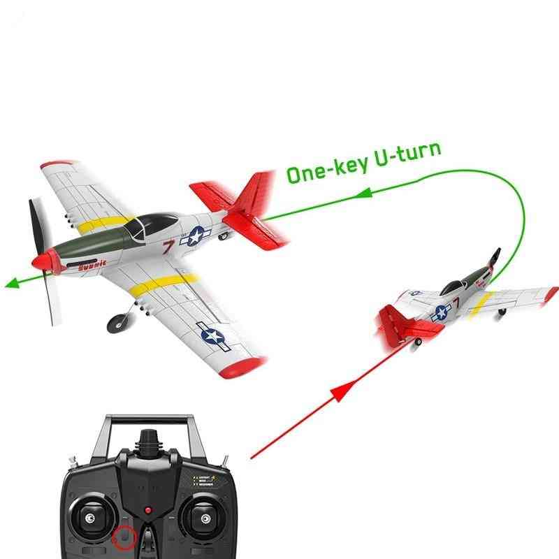 Epp 400mm Wingspan 6-axis Electric Rc Airplane For Beginner
