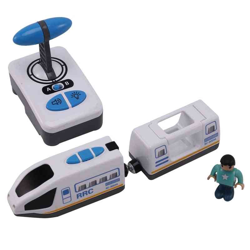 Jucărie electrică de tren rc- trenuri auto mașini de control de la distanță, jucării electrice de tren de la distanță ca, jucărie pentru copii r