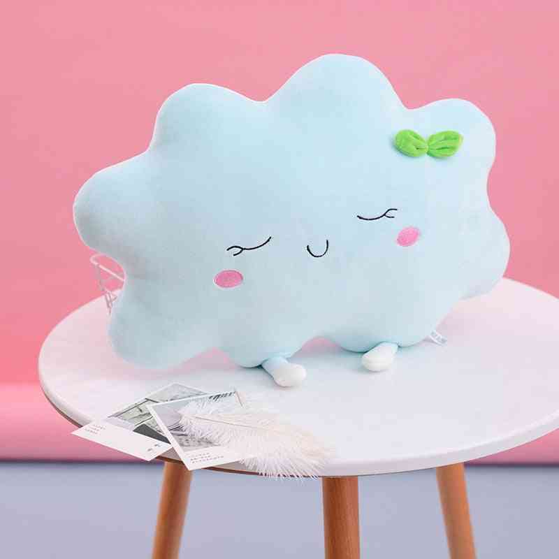 Cute Sun, Cloud Stuffed Soft Pillow