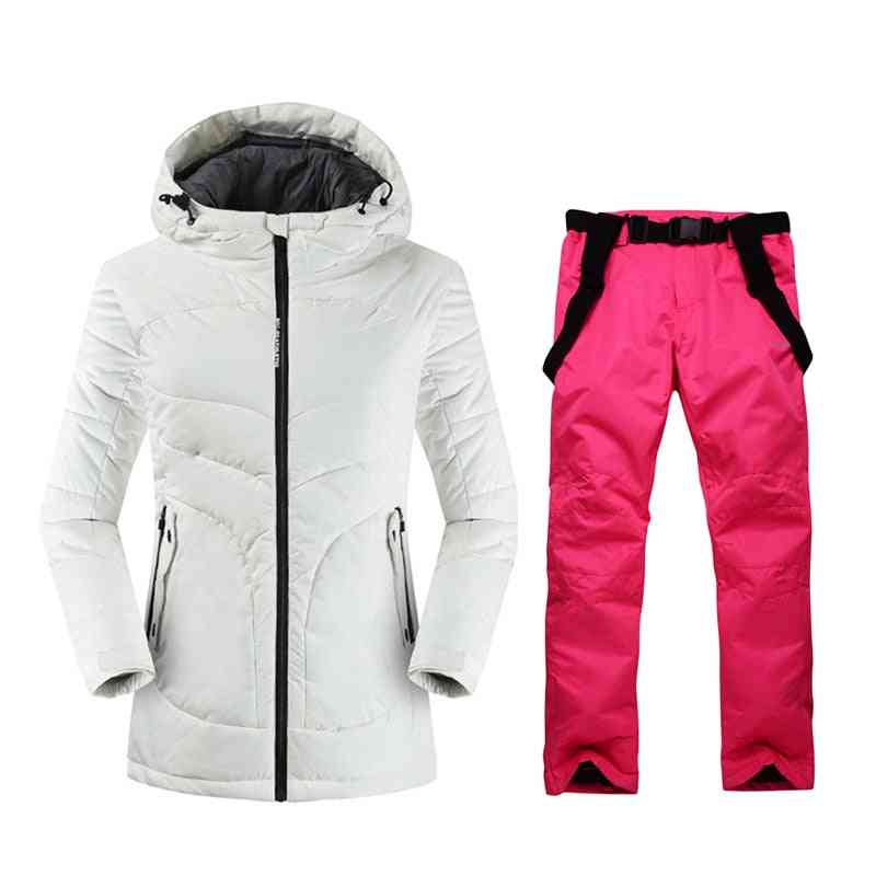 ženska planinska vanjska zima topla, sportska odijela, odjeća za snijeg skijaška jakna, hlače