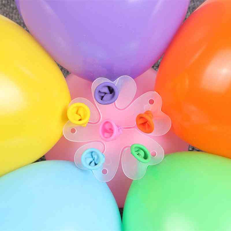 Pruimenbloesem vorm ballon clip voor veiligheid (6 * 6 cm)