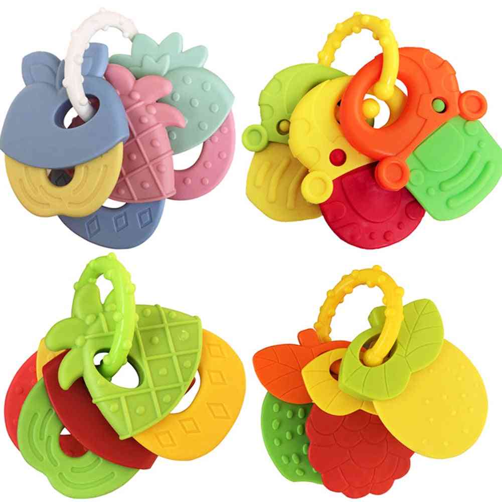 Food Grade Soft Silicone Teethers For Babies
