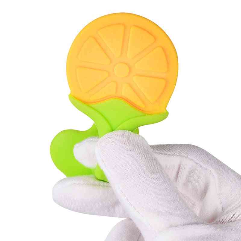 Udoban privjesak za zube - sigurnost bpa hrana, silikonska igračka za četkice za zube
