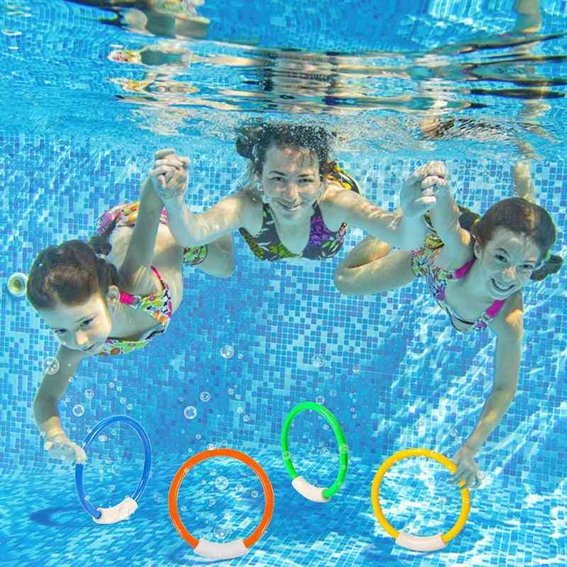 Smiješni podvodni prsten za ronjenje na bazenu - pribor za plivanje