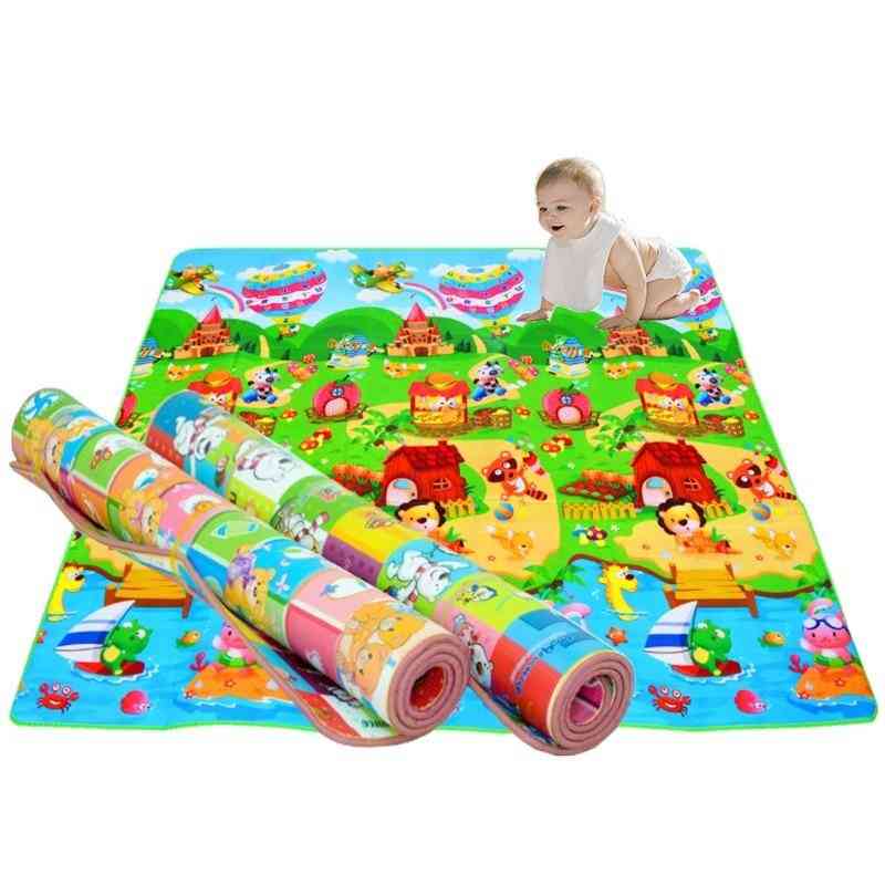 Thick Baby Crawling Play Mat, Educational Alphabet Toy