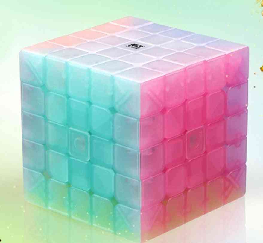 5 lagen, magische puzzel kubus speelgoed voor kinderen (afmeting: 6.2x6.2x6.2cm)