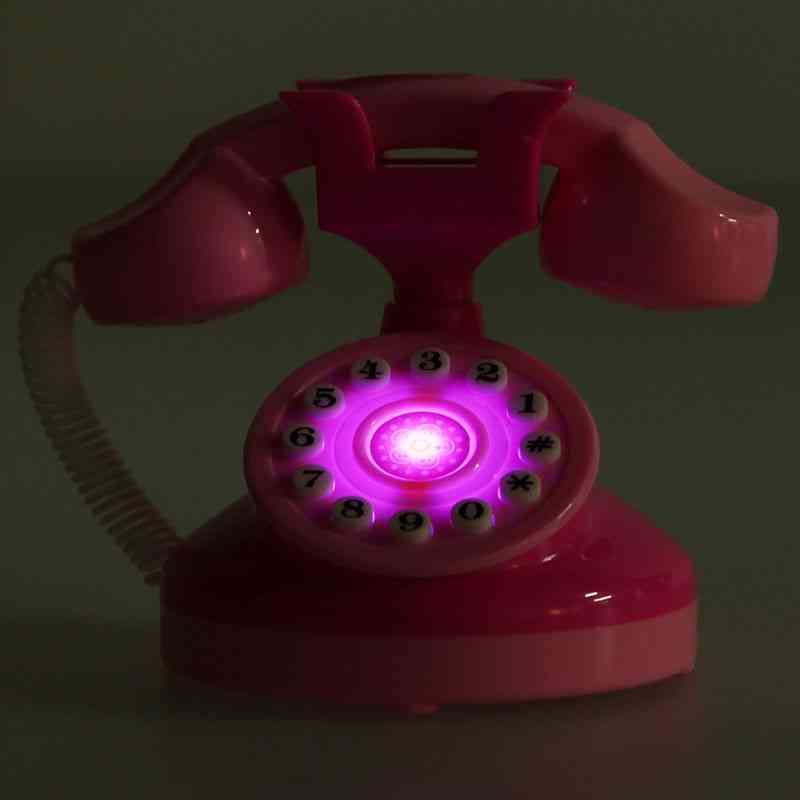 Mignon mini jouet de téléphone d'éclairage pour les enfants -