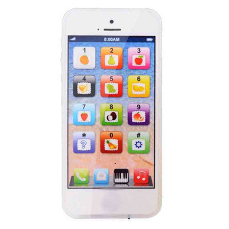 Baby Simulation Mobile Phone Toy, Kid English Learning Educational Tools