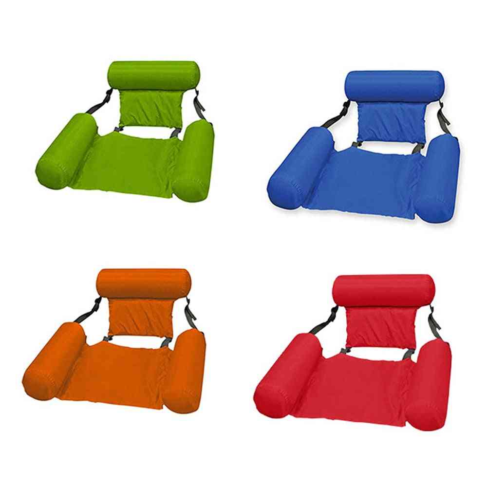 Swimming Floating Chair-foldable Lightweight Adult Bed Seat