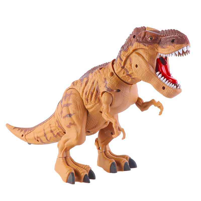 Suuret dinosaurus lelut - kävelysuihku sähköinen dinosaurus äänimekaanisella tyrannosaurus rex dinosaurusmunalla