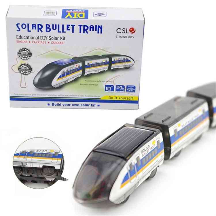 Solar Bullet Train-educational Diy Kit
