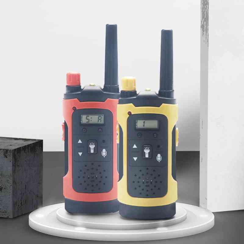 Barn walkie talkies langdistanse trådløs samtale håndholdt 2-veis radio elektronisk barn pedagogisk