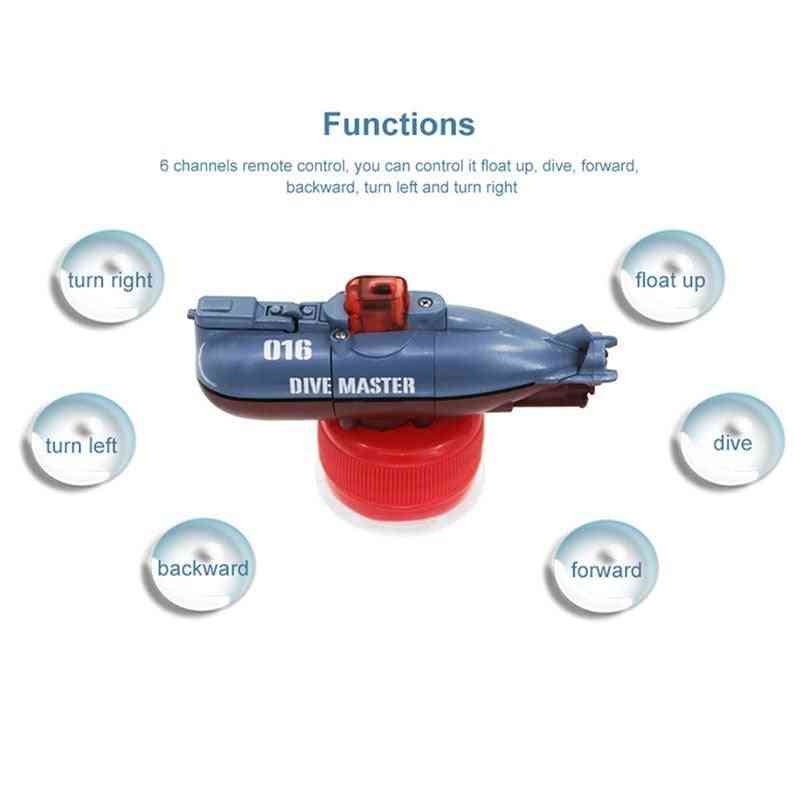Mini Remote Control,  Electric Submarine Toy Model For