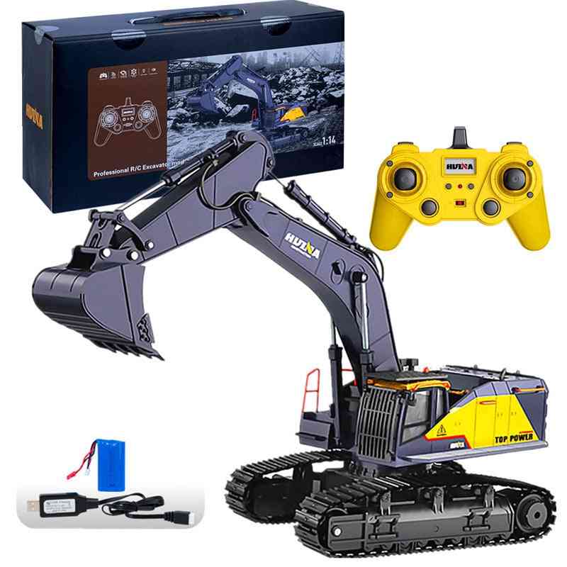 Big Size Remote Control Alloy Excavator- 22ch Vehicle Toy