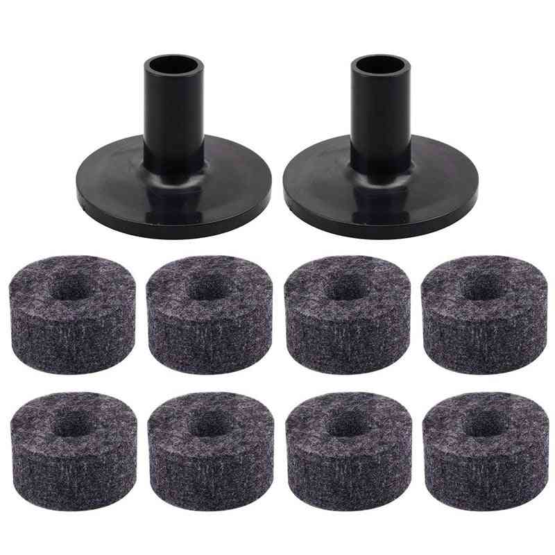 Shelf Drum Cymbal Felt And Sleeves-replacement Kit