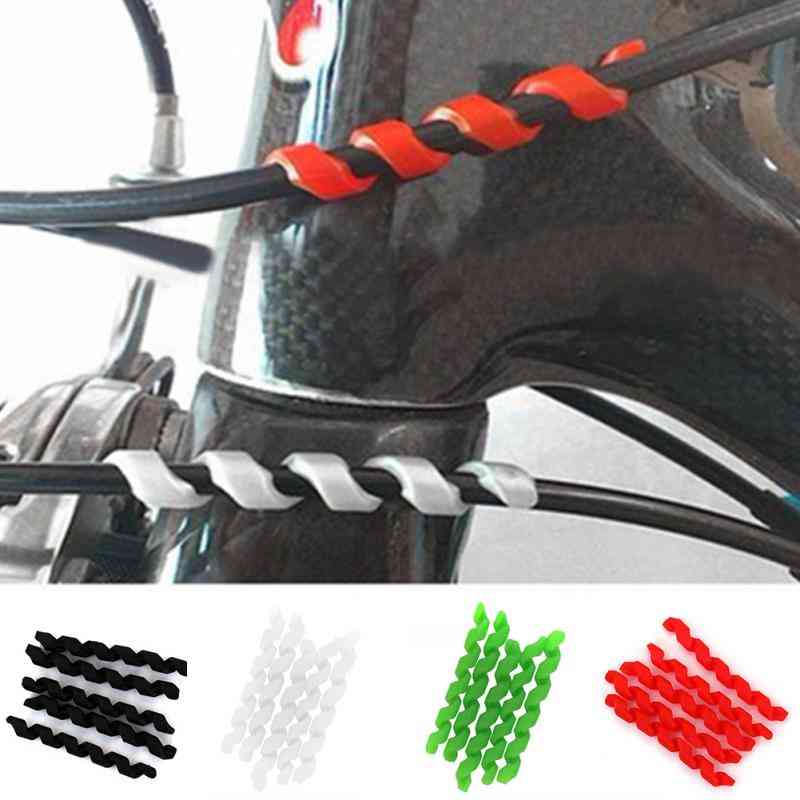 Protezione in gomma per alloggiamento antifrizione del cavo del freno della bicicletta, tubi di protezione del telaio della bicicletta