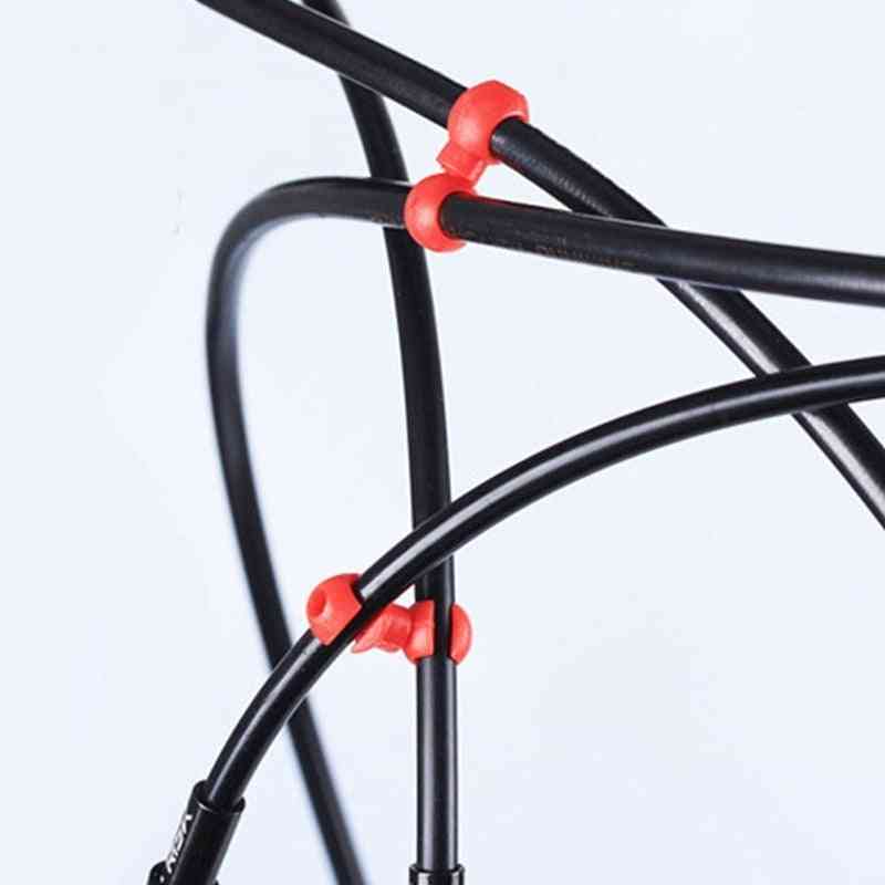 S-style Clips Break Cable Housing Guides For Bikes