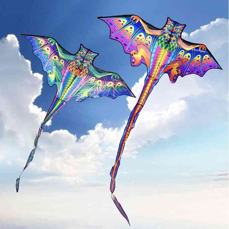 Jouets en nylon de cerf-volant de dragon 3D pour enfants, ligne de cerf-volant pour enfants Weifang Bird / Eagle Kite (cerf-volant avec ligne de 100 m)
