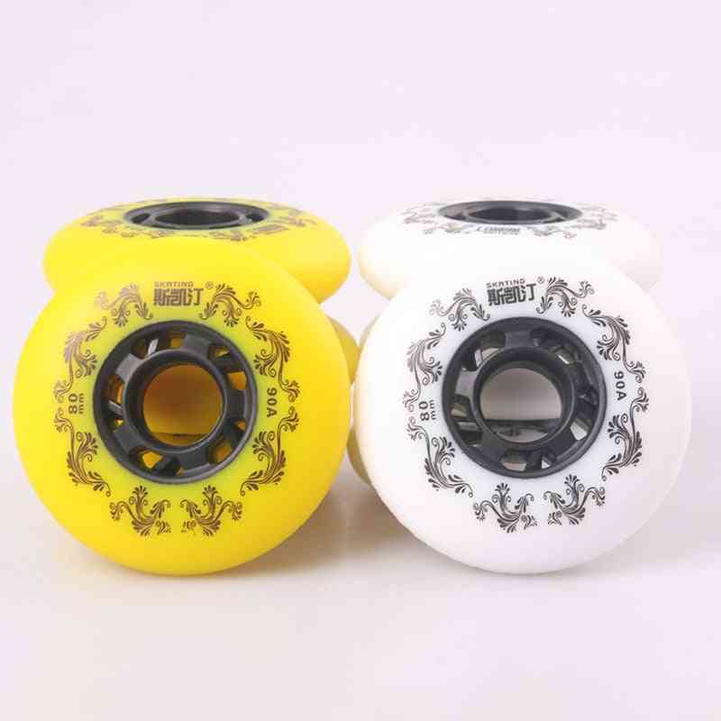Inline Roller Skate Wheel -90a Freestyle Scroll Durable