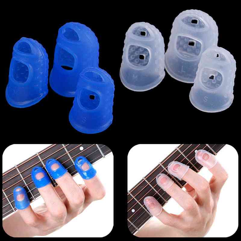 Silicone Finger Guards Guitar Fingertip Protectors