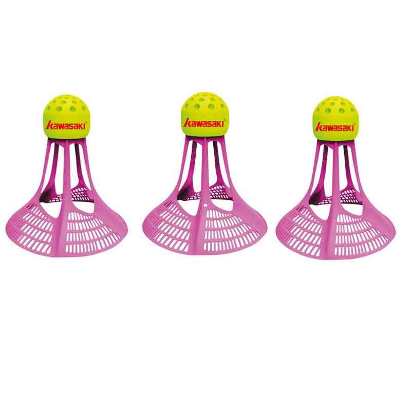 Nylon Ball, Plastic Feather Airshuttle For Badminton Training