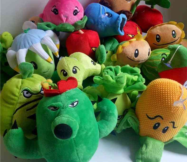Plante vs zombi 2 fructe dragon jocuri umplute păpușă pentru copii cadouri de jucărie