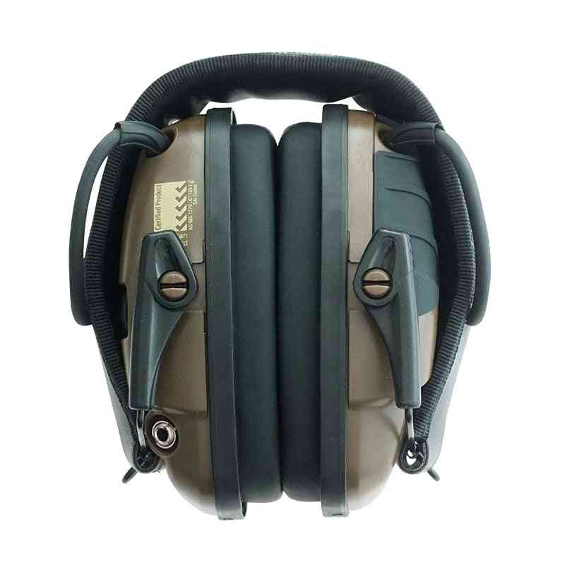 Noise Reduction Electronic Earmuffs For Outdoor Hunting, Shooting-tactical Headphones