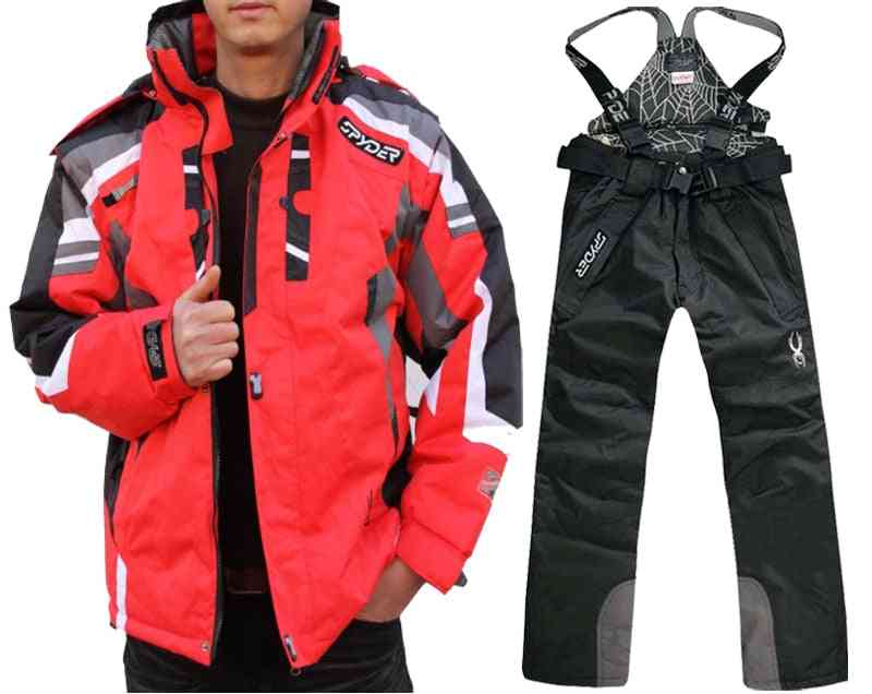 Waterproof Snow Skiing Jacket-pant Suit Set