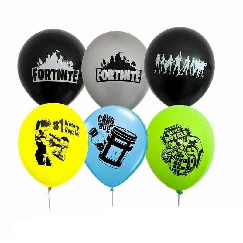 6pcs/set Fortnite Balloon Set Toy