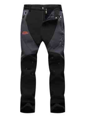 Vindtæt vandtæt bukser, udendørs bjergbestigning slidbestandig blød snowboardbukse