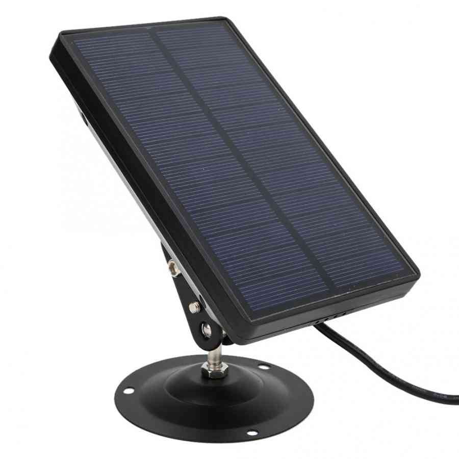 Solar Panel Charger External Powered, Power Supply, Hunting Camera Photo Traps (usb Solar Panel)